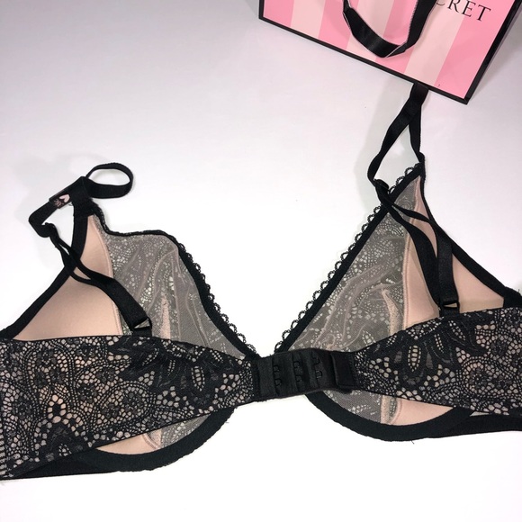 Victoria’s Secret wicked unlined black plunge bra - Picture 8 of 8